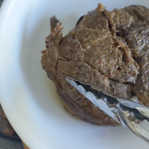 beef chuck roast cooked in a crock pot