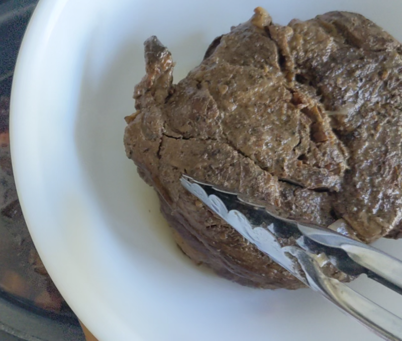 beef chuck roast cooked in a crock pot