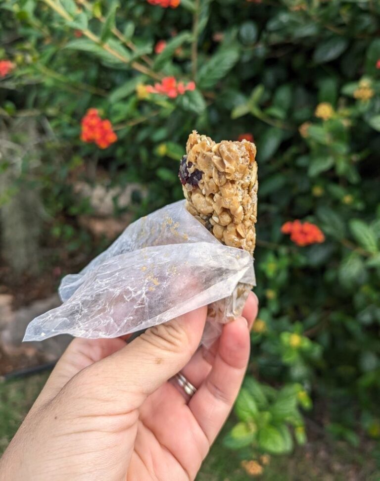 Hawaii Energy Bar without marshmallows unwrapped