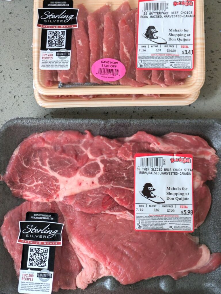 beef cuts for teri beef