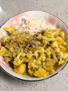 Hamburger Cauliflower Japanese Curry resized